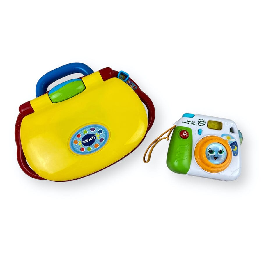 Infant Toy Bundle with Brilliant Baby Laptop Toys 