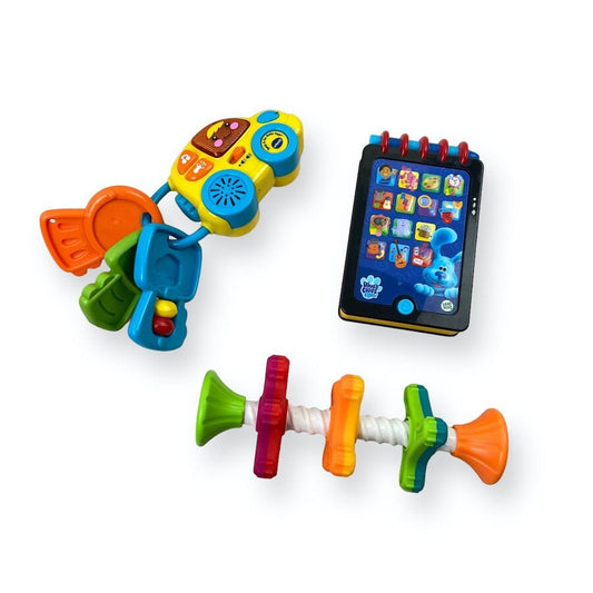 Infant Toy Bundle with MiniSpinny Toys 