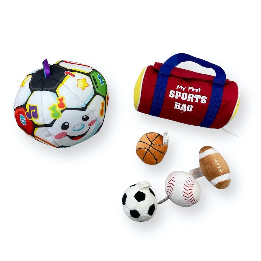 Infant Toy Bundle with Sports Bag Toys 