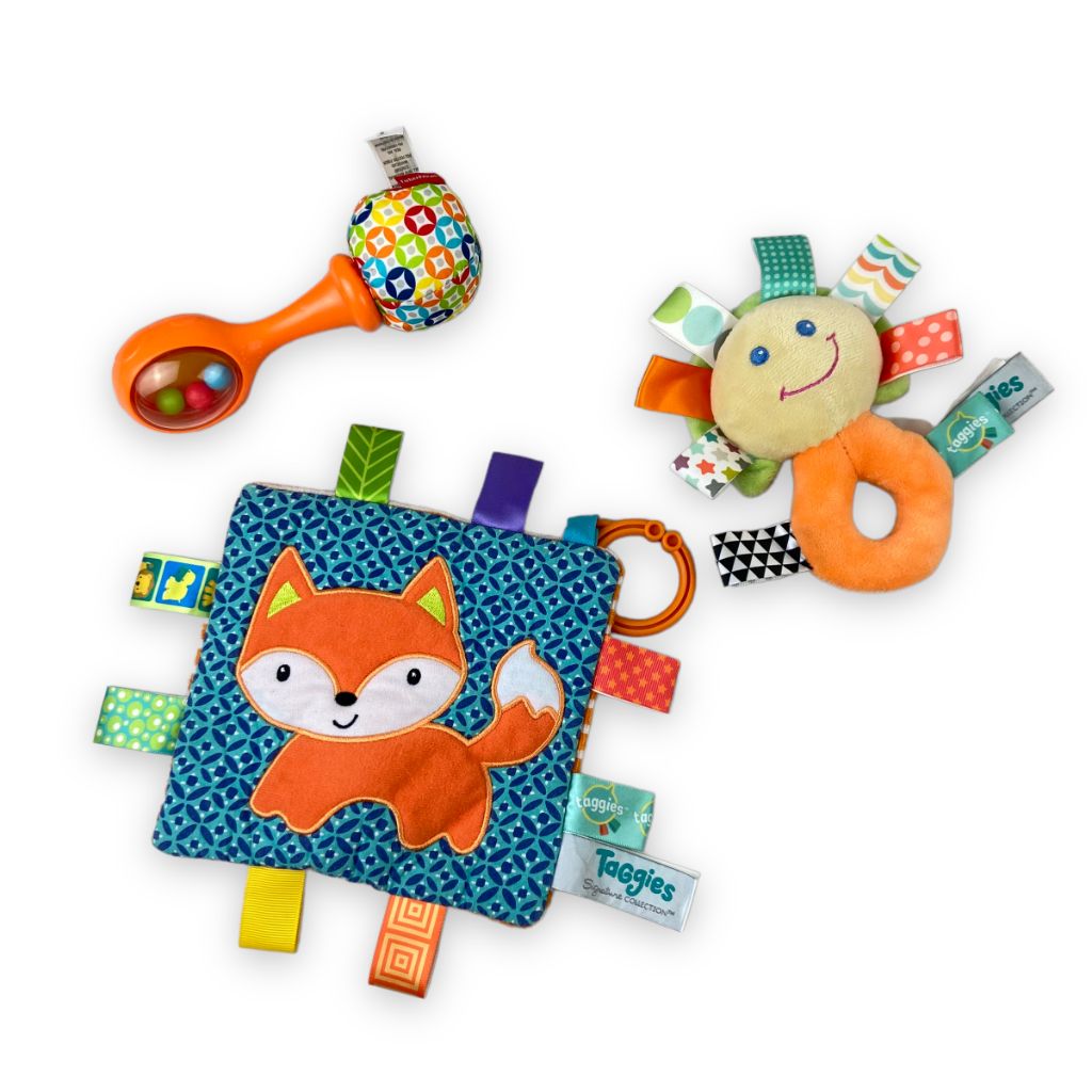 TOYCYCLE - Infant Toys Bundle - Taggies Fox