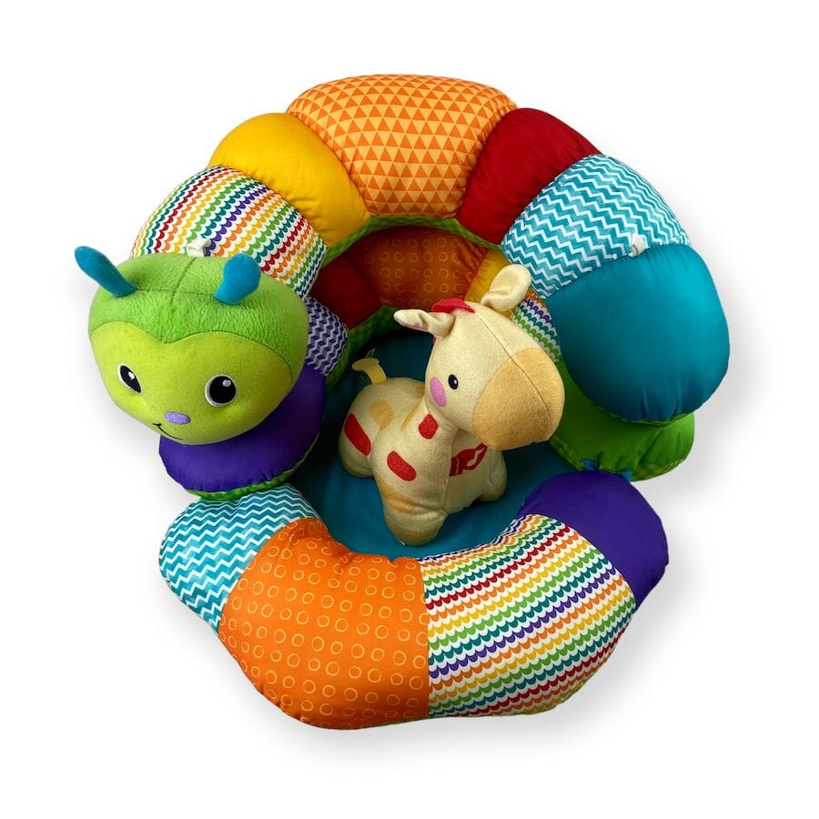 Infantino 2-in-1 Tummy Time & Seated Support Pillow Toys 