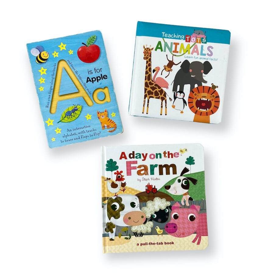 TOYCYCLE - Interactive Board Book Bundle