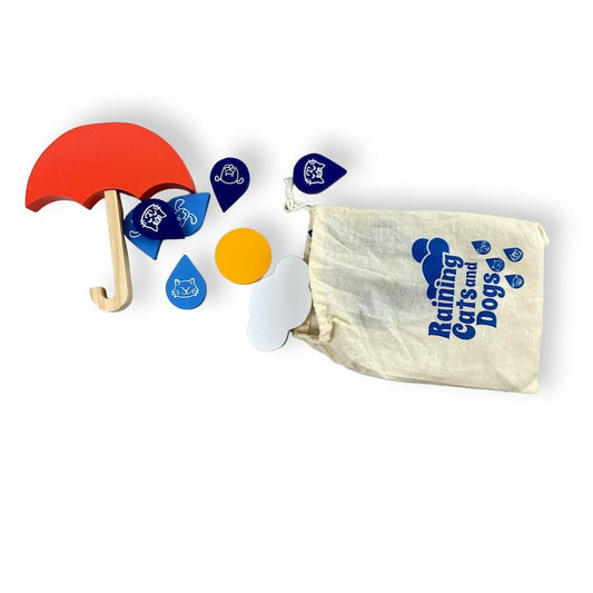 It's Raining Cats & Dogs Stacking Game Toys & Games 