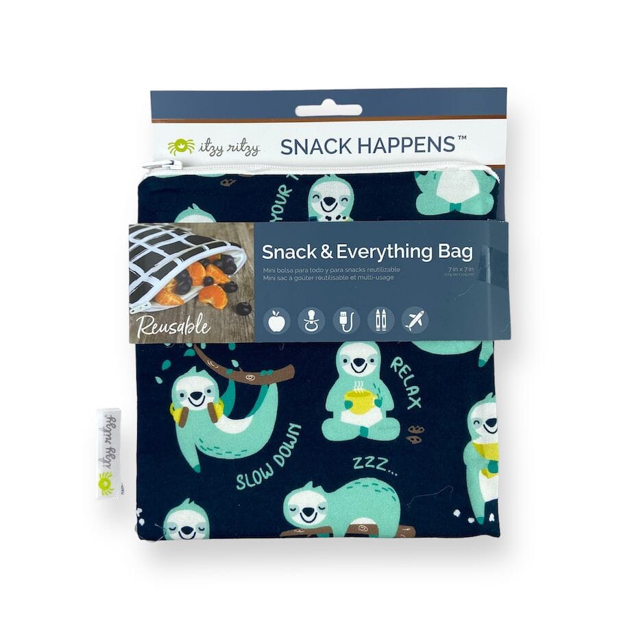 Itzy Ritzy - Itzy Ritzy Reusable Snack Bag - Sloth