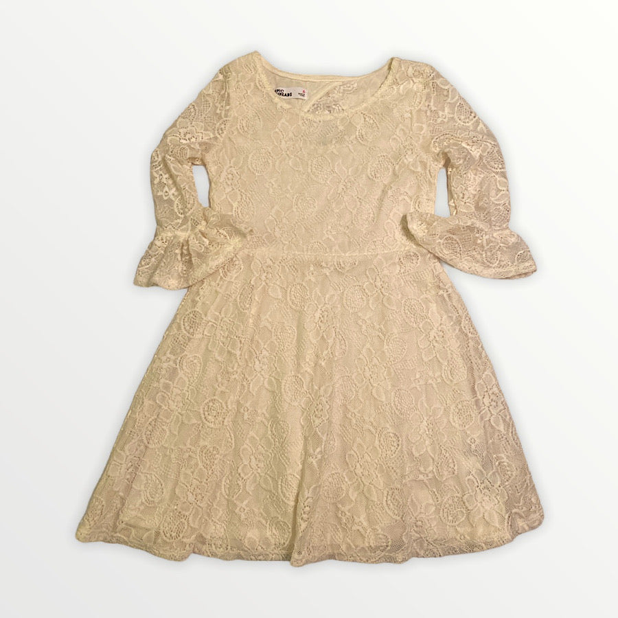 Ivory Lace Dress 6 