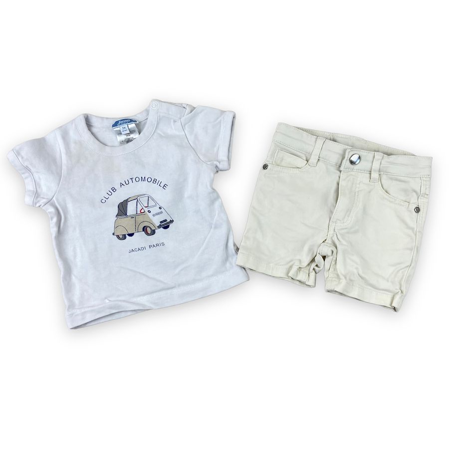 Rachel Amato - Jacadi Paris Shorts & Tee 6M