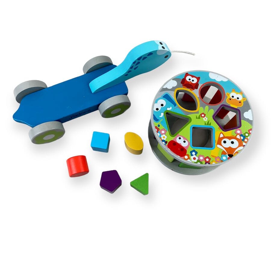 J'adore - J'Adore Wooden Toddler Toy Bundle