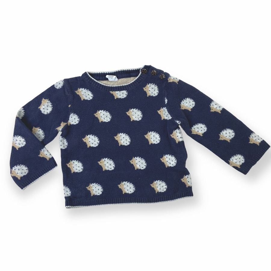 Janie and Jack - Janie and Jack Hedgehog Sweater 18 - 24M