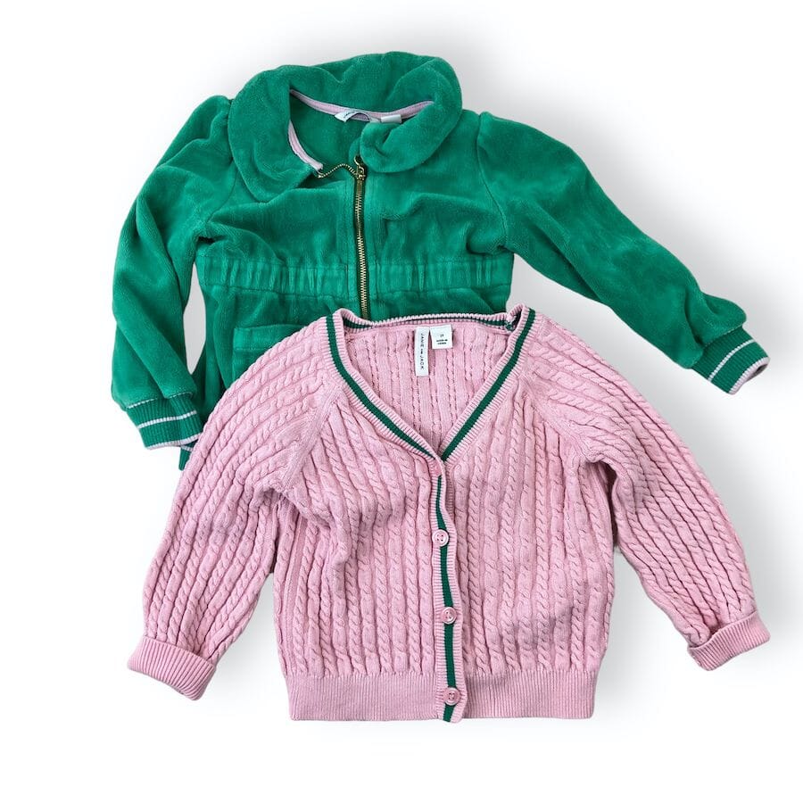 Janie and Jack Jacket & Sweater Combo 2T