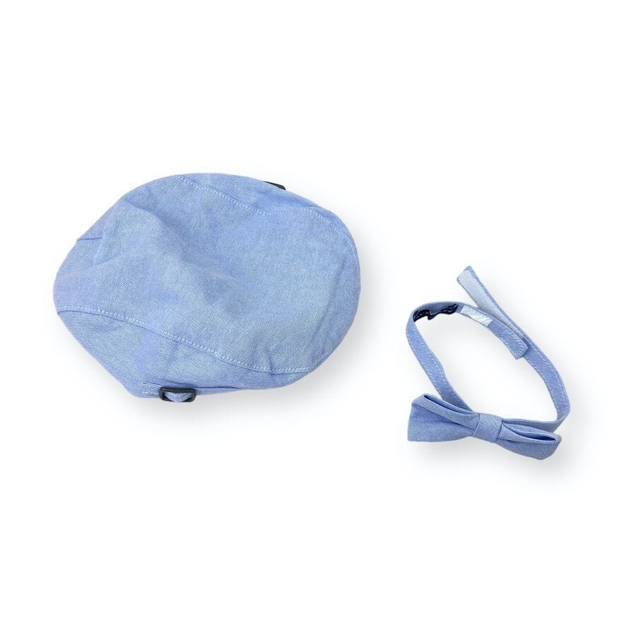 Janie and Jack - Janie and Jack Newsboy Cap & Bow Tie 0 - 6M