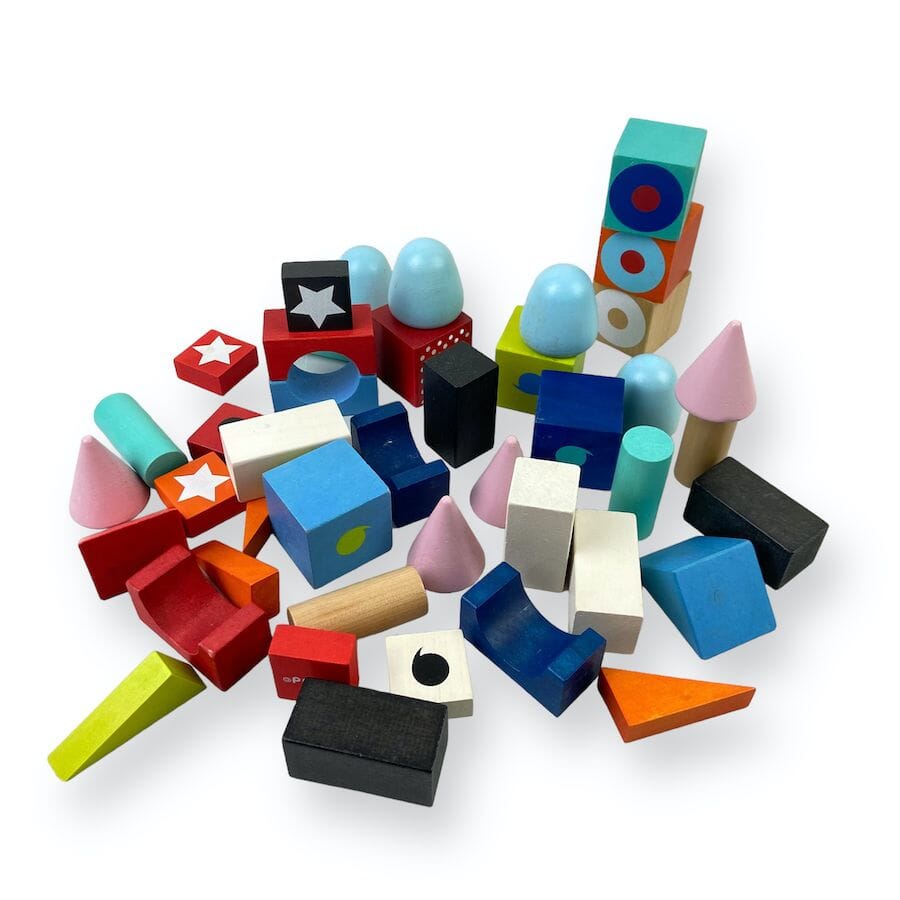 Janod Kubix Wooden Blocks Toys 