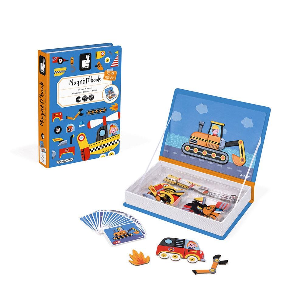 Janod - Janod Racers Magneti'Book