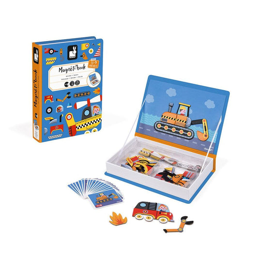 Janod - Janod Racers Magneti'Book