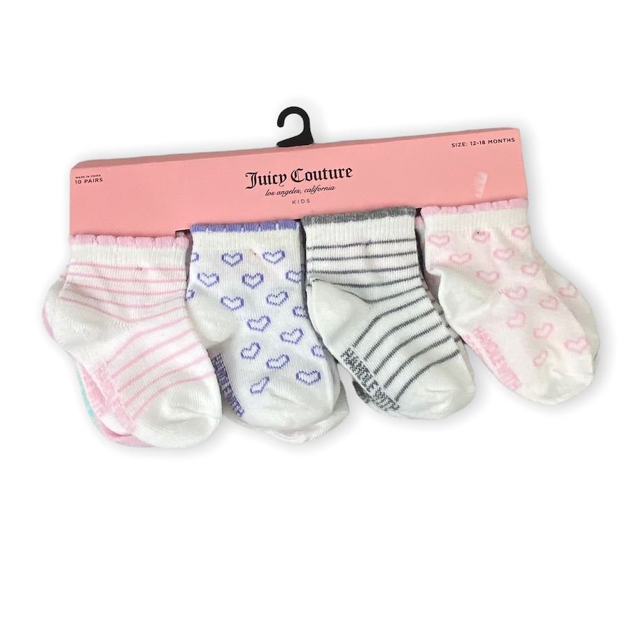 TOYCYCLE - Juicy Couture Socks 10 Pk