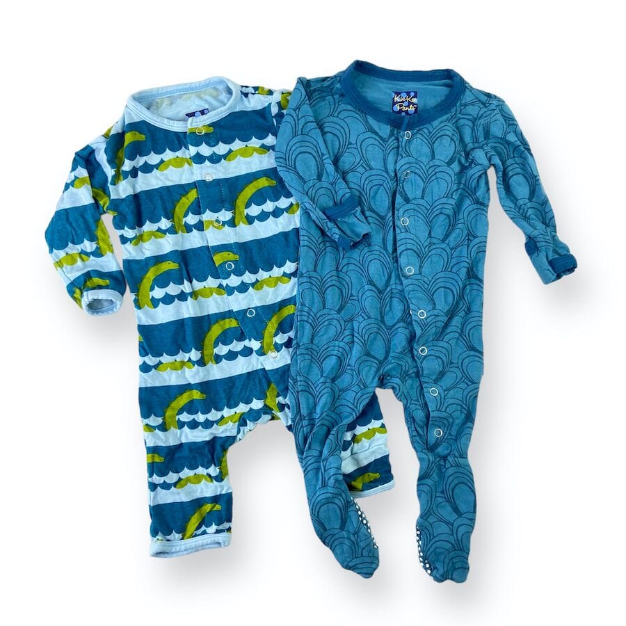 Kickee Pants Pajama Bundle 0-3M Clothing 