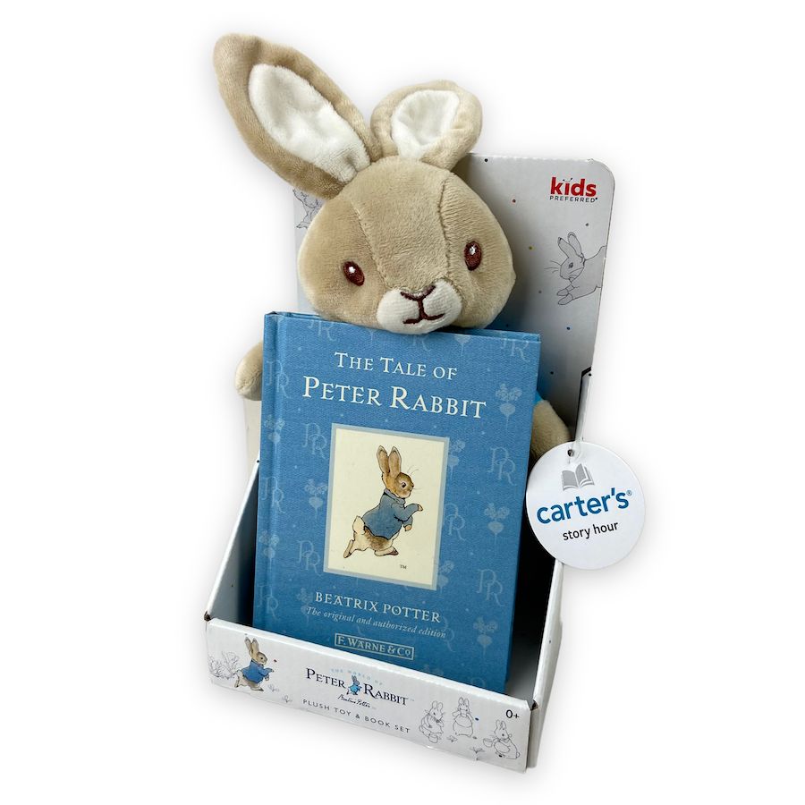 Kids Preferred Peter Rabbit Plush Toy and Book 
