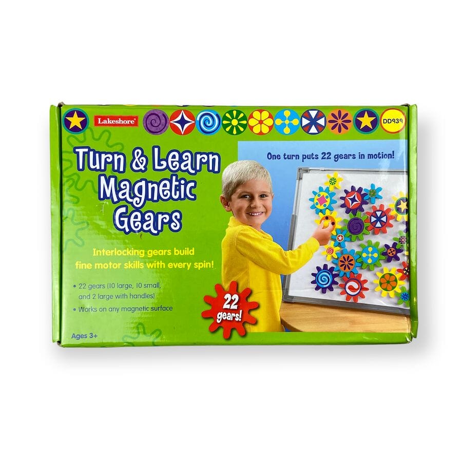 Lakeshore Turn & Learn Magnetic Gears – TOYCYCLE