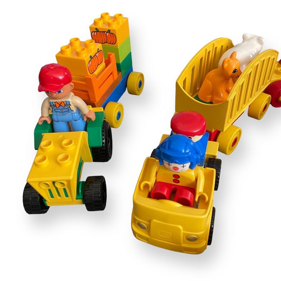 Lego duplo circus train hot sale