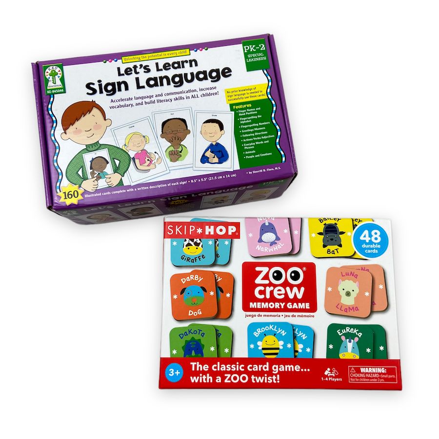 Let's Learn Sign Language Bundle Learning Toys & Activities