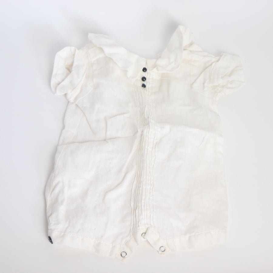 TOYCYCLE - Linen Romper 0 - 6M