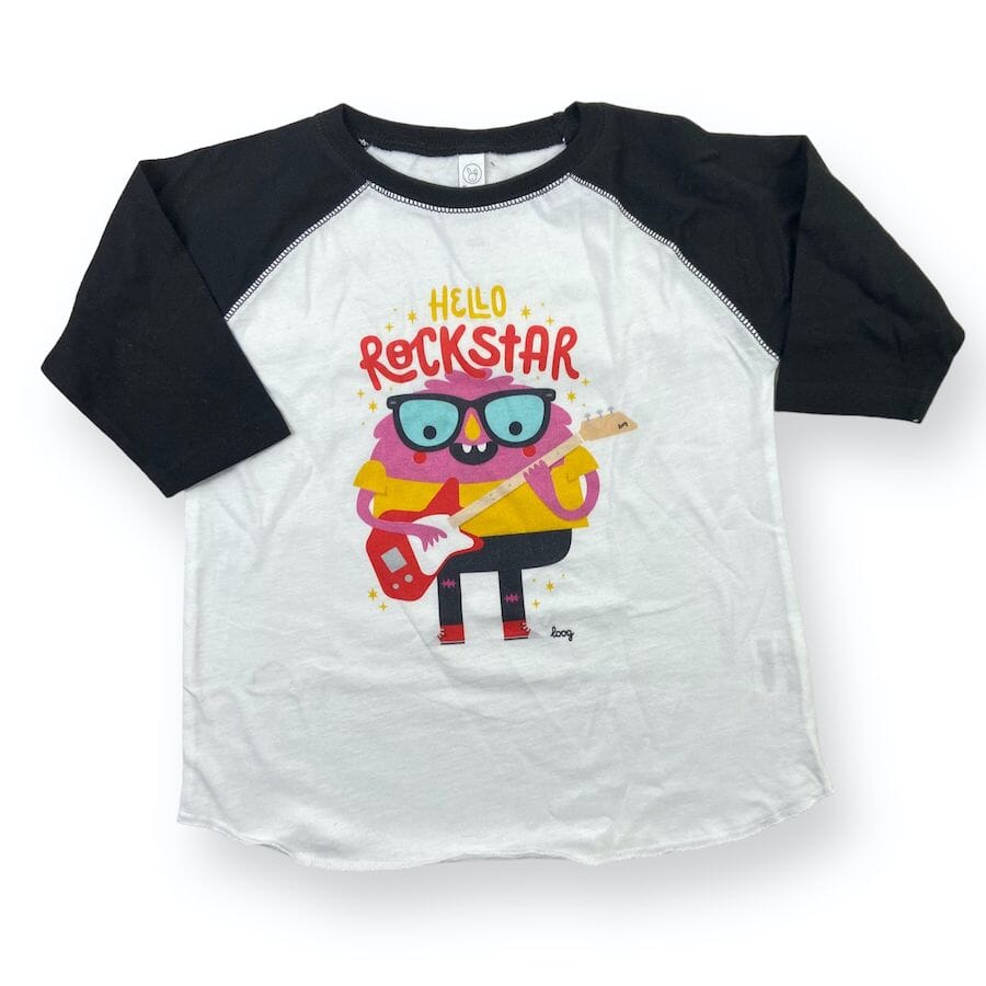 Loog - Loog Hello Rockstar T-Shirt 5 - 6Y