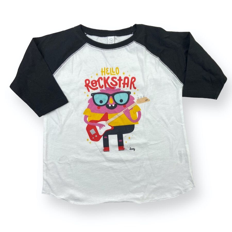 Loog Hello Rockstar T-Shirt 5-6Y Clothing 