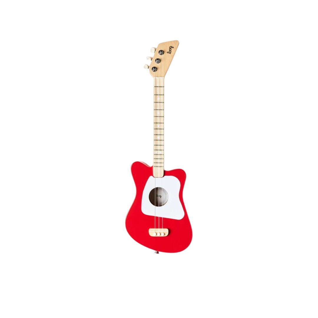 Loog Mini Acoustic Guitar Guitars Red 