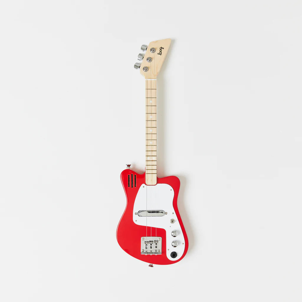 Loog Mini Electric Guitar Musical Instruments Red 