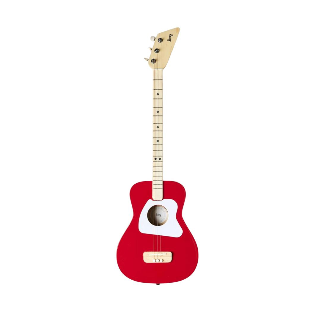 Loog Pro Acoustic Guitar Guitars Red 