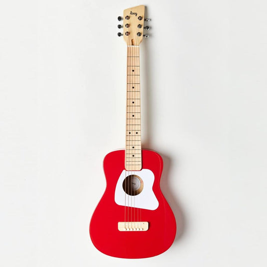Loog Pro VI Acoustic Guitar Musical Instruments Red