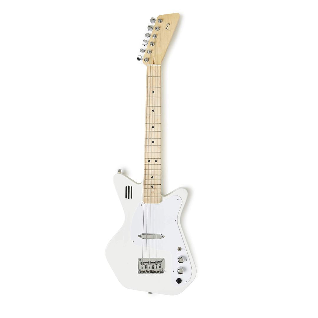 Loog Pro VI Electric Guitar with Strap Musical Instruments White