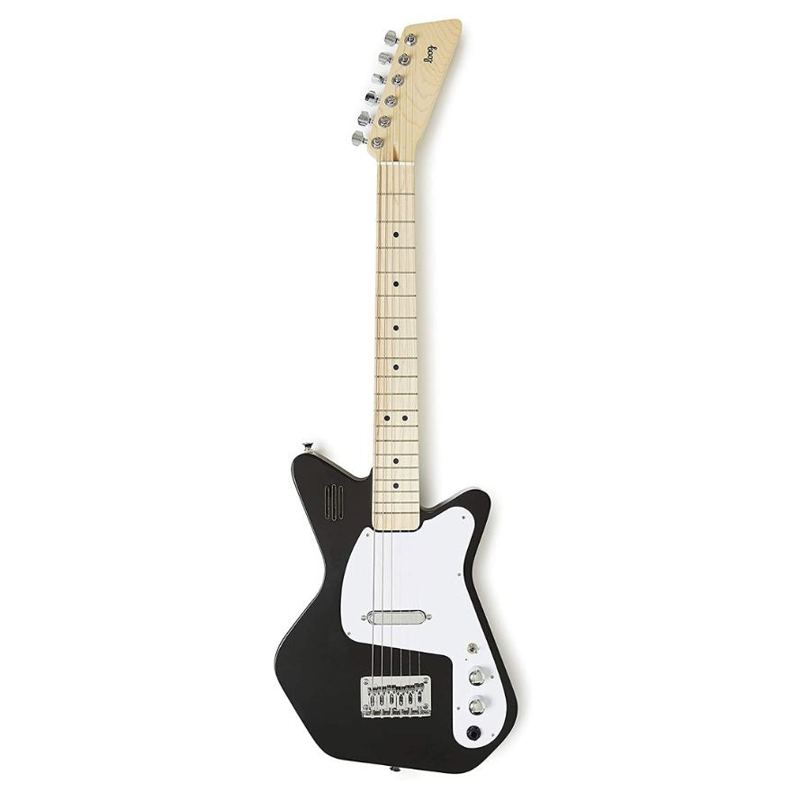 Loog Pro VI Electric Guitar with Strap Musical Instruments Black 