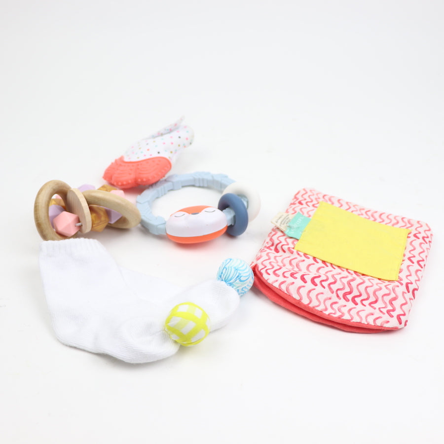 Lovevery and Feltman + Co Infant Teething & Accessory Bundle 