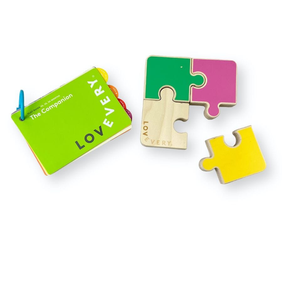 Lovevery Chunky Wooden Jigsaw Puzzle Toys 