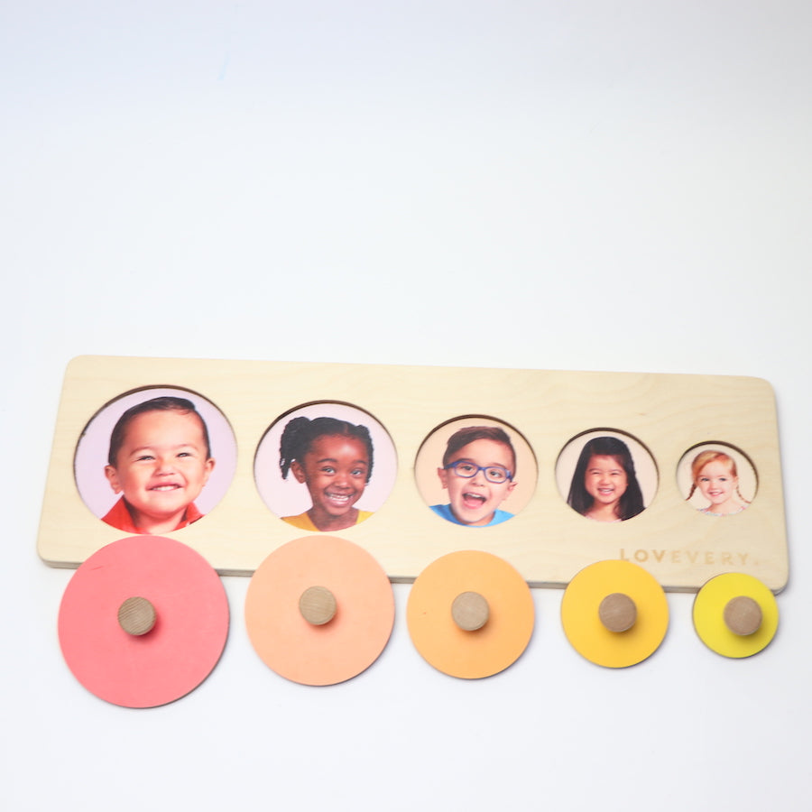 Lovevery Circle of Friends Wooden Puzzle 