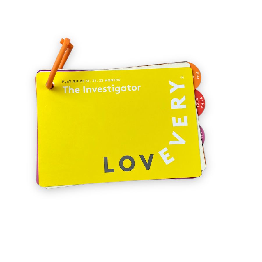 Lovevery Play Guide for The Investigator Kit Toys
