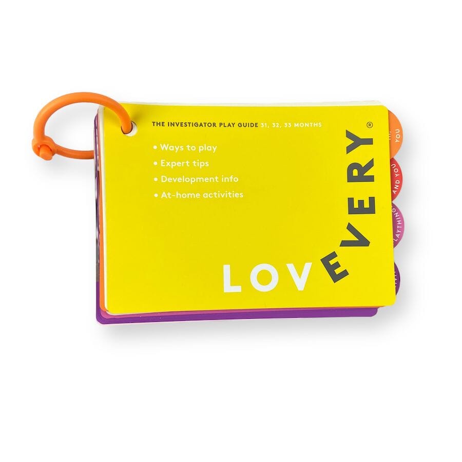 Lovevery Play Guide for The Investigator Kit Toys 