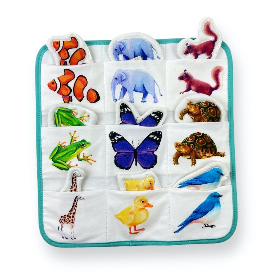 Lovevery Quilted Critter Pockets Toys 
