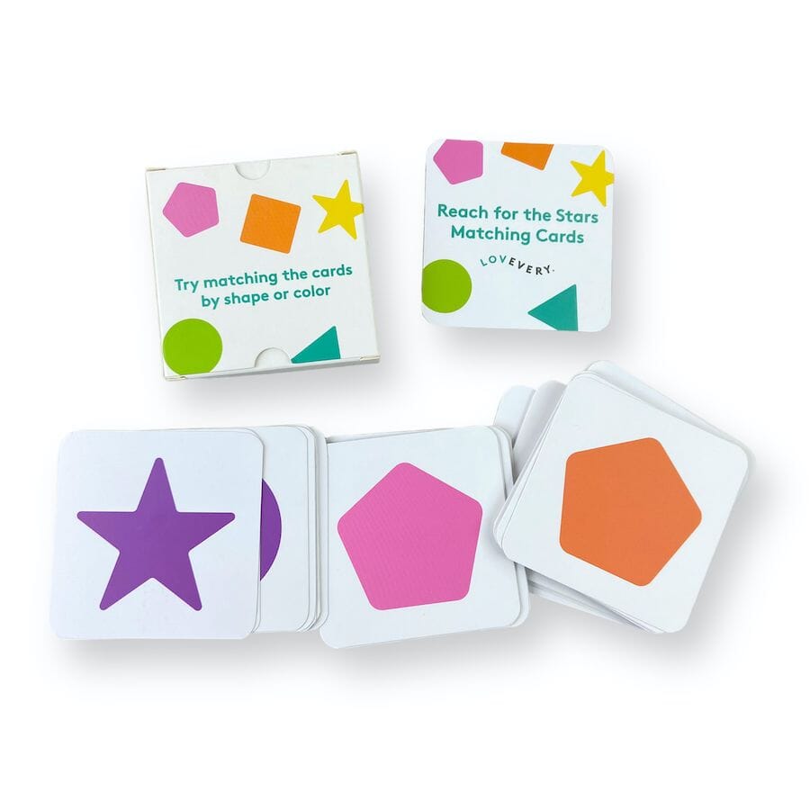 Lovevery Reach for the Stars Matching Cards Toys 
