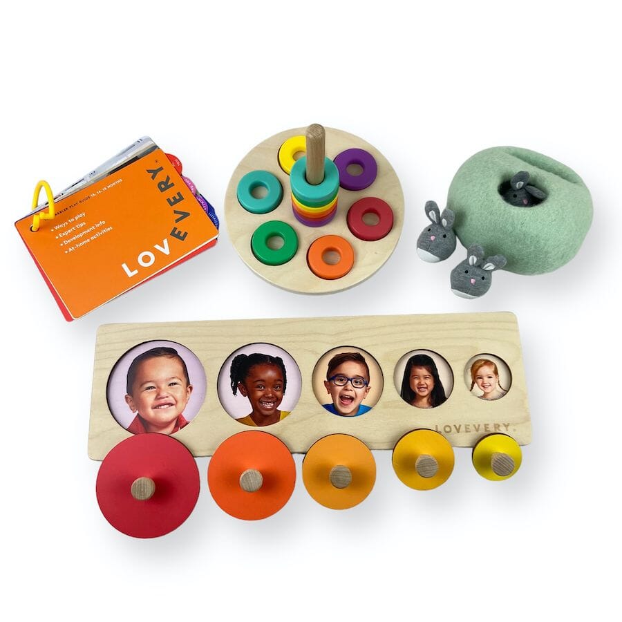Lovevery The Babble Play Kit - Partial Toys 