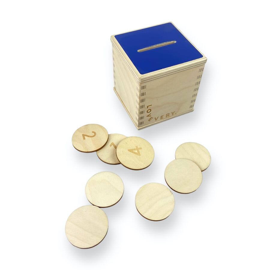 Lovevery Wooden Coin Bank Toys 