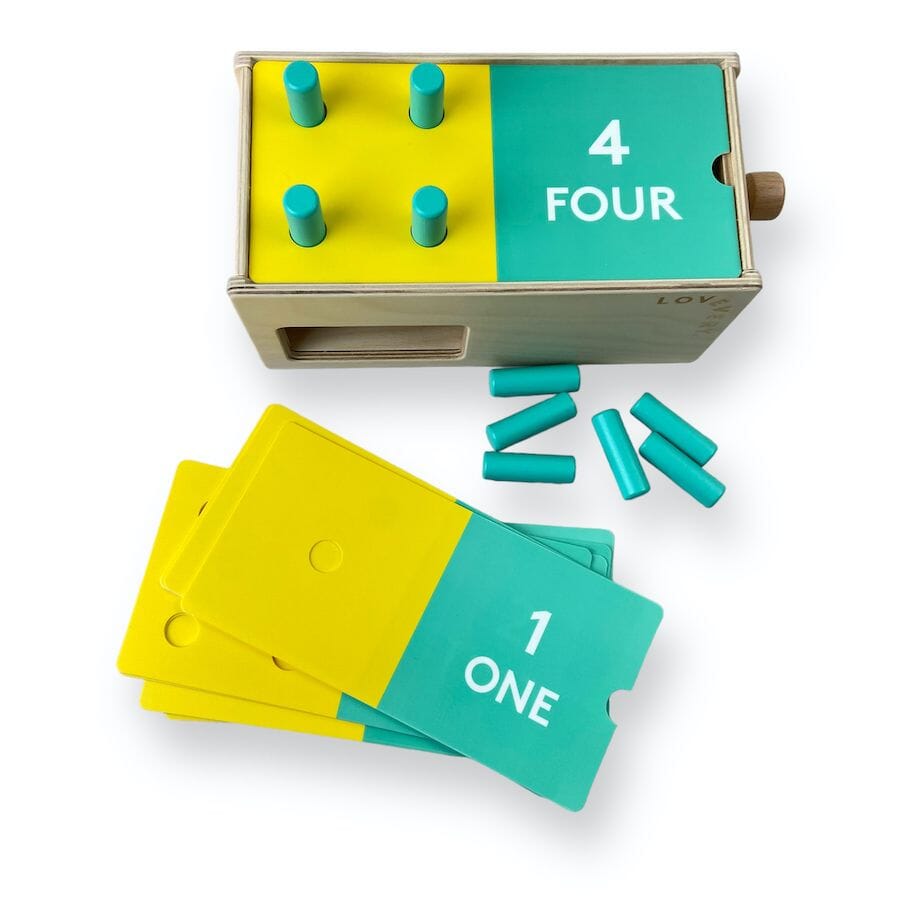 Lovevery Wooden Counting Box Toys 