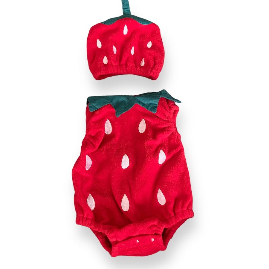 Lukycild Toddler Strawberry Costume Clothing 