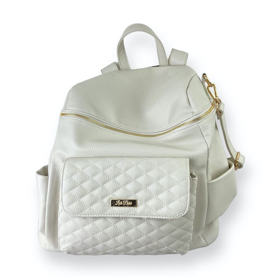 Luli Bebe - Luli Bebe Monaco Diaper Bag - Pearl White