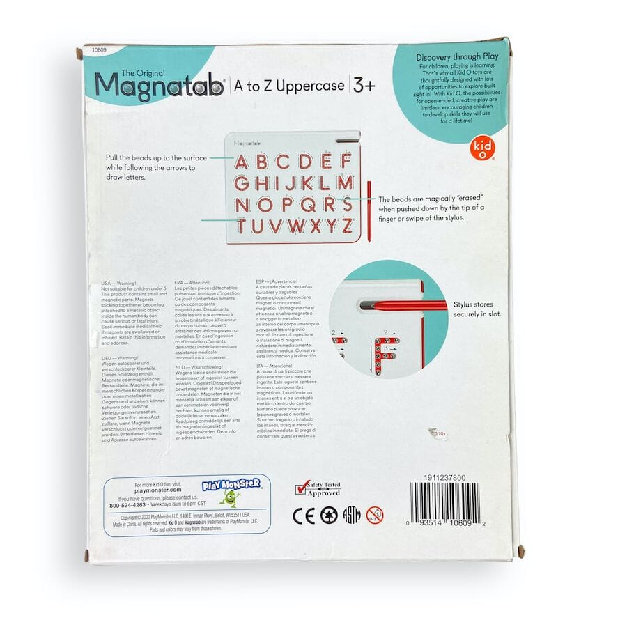 Kid - O - Magnatab — A to Z Uppercase