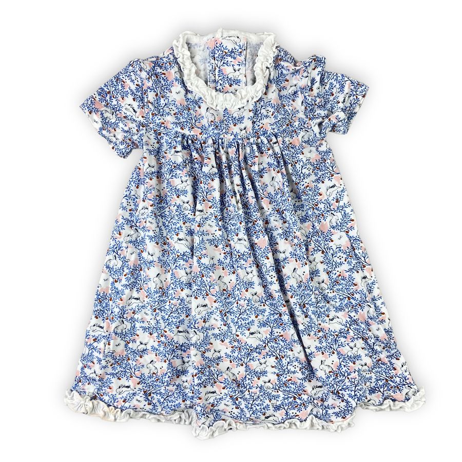 TOYCYCLE - Magnetic Me Somebunny Floral Dress & Bloomers 18 - 24M