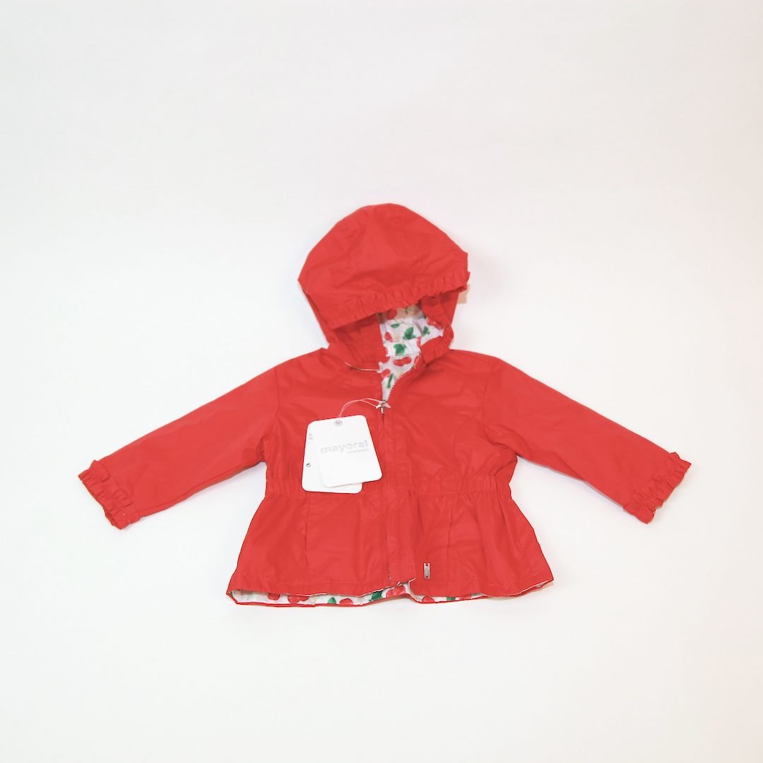 TOYCYCLE - Mayoral Red Windbreaker Jacket NB