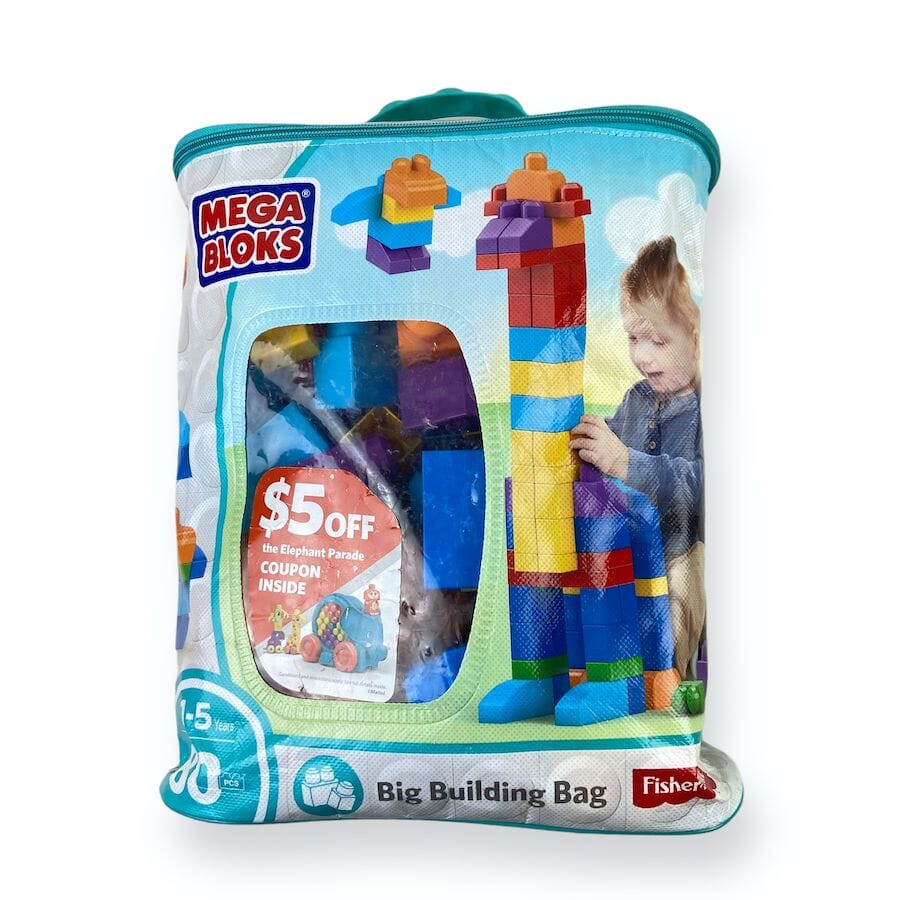 Mega Bloks Big Building Bag Toys 