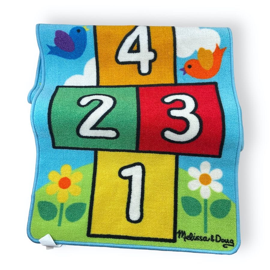 Melissa & Doug - Melissa & Doug Hop & Count Hopscotch Rug