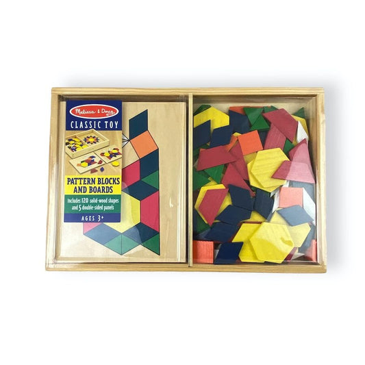 Melissa & Doug Pattern Blocks Toys 